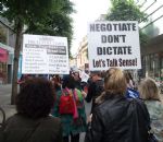 Salford Teachers Strike 